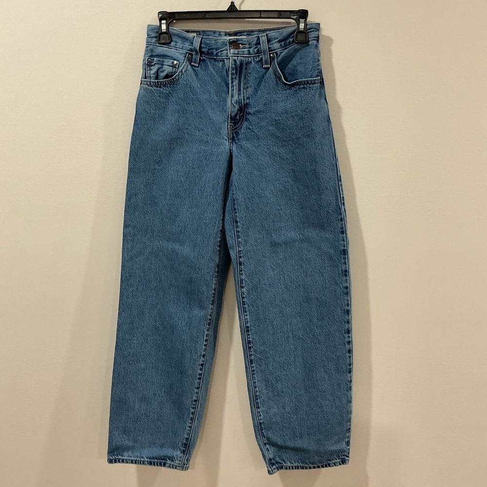 Levi's‎ Premium Jeans Womens 24 X 30 Baggy Dad Relaxed Skater Denim Grunge